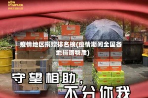 疫情地区捐赠排名榜(疫情期间全国各地捐赠物质)