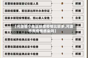 【河源哪个地区新增疫情比较多,河源市有疫情感染吗】