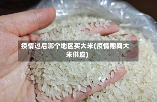 疫情过后哪个地区买大米(疫情期间大米供应)-第1张图片